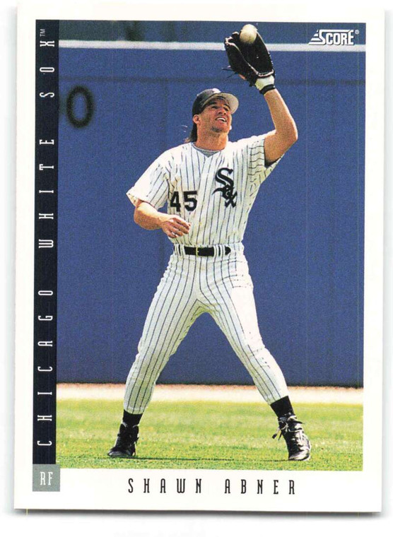 1993 Score #437 Shawn Abner NM-MT  Chicago White Sox 