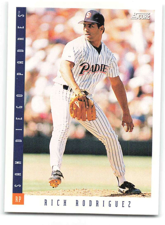 1993 Score #466 Rich Rodriguez NM-MT  San Diego Padres 