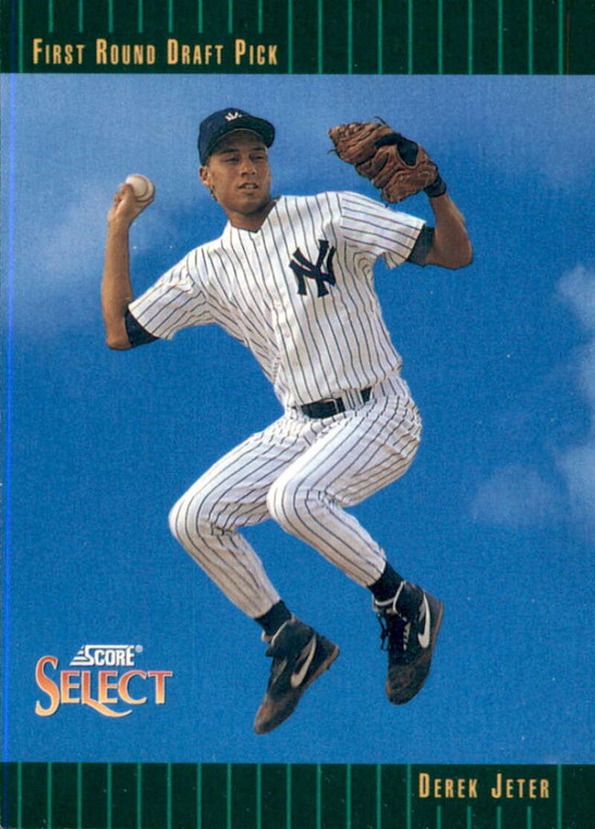 1993 Score #489 Derek Jeter NM-MT  RC Rookie New York Yankees 