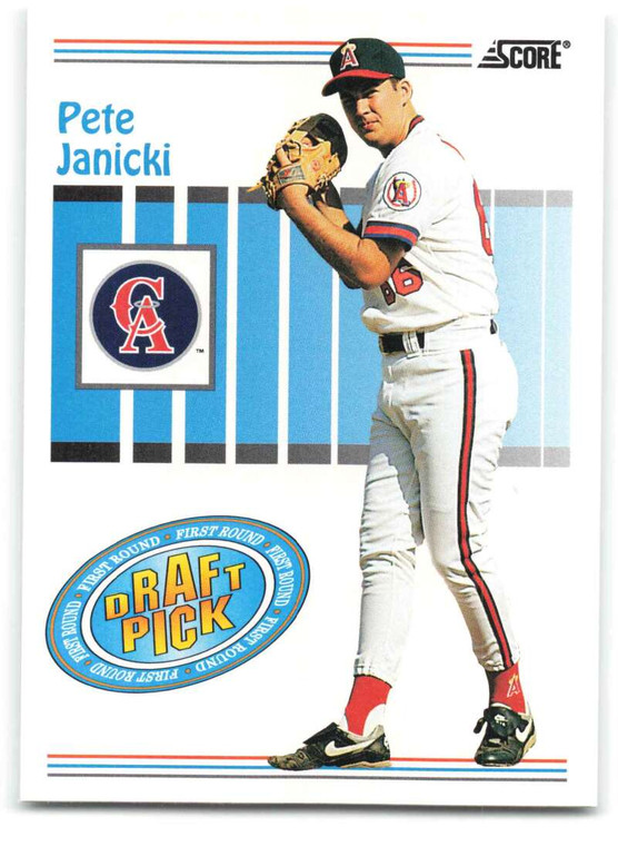 1993 Score #500 Pete Janicki NM-MT  RC Rookie California Angels 