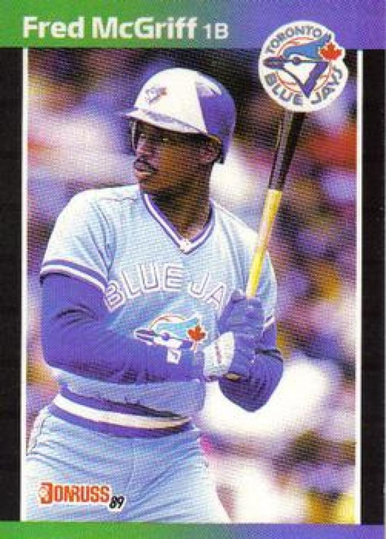 1989 Donruss #70 Fred McGriff NM-MT Toronto Blue Jays 