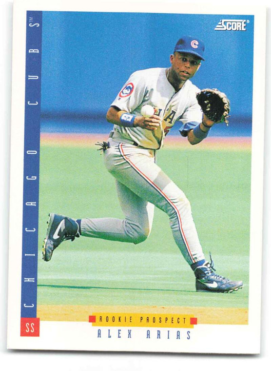 1993 Score #565 Alex Arias NM-MT  Chicago Cubs 
