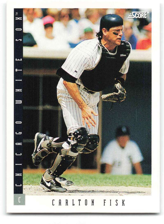 1993 Score #579 Carlton Fisk NM-MT  Chicago White Sox 