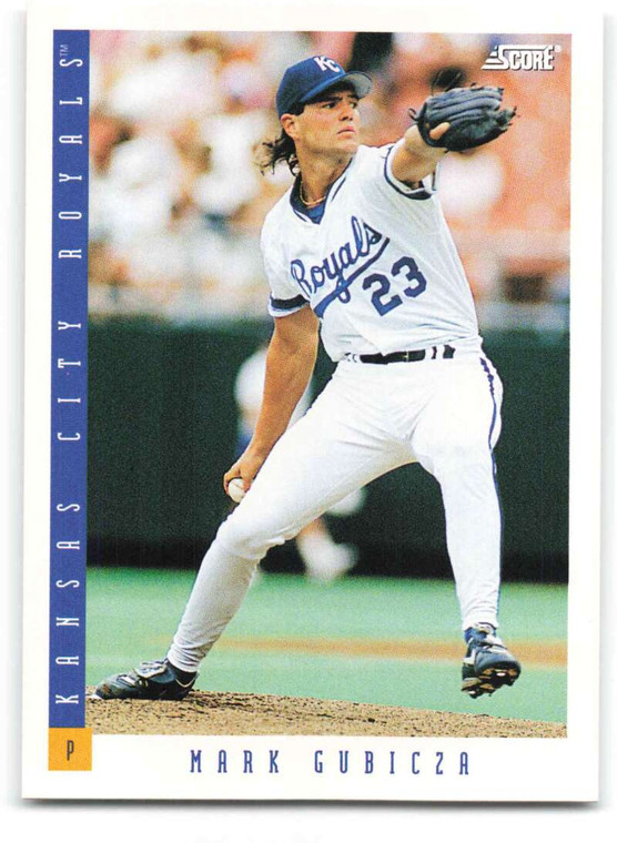 1993 Score #581 Mark Gubicza NM-MT  Kansas City Royals 