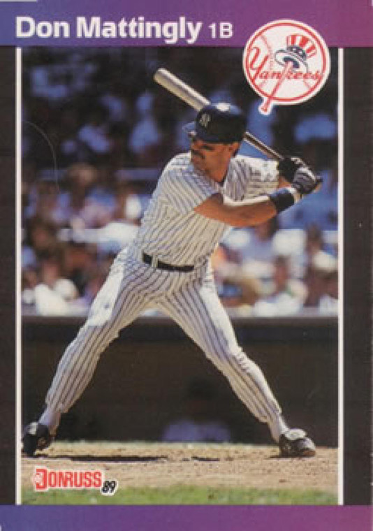 1989 Donruss #74 Don Mattingly NM-MT New York Yankees 