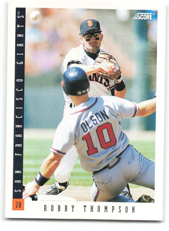 1993 Score #593 Robby Thompson NM-MT  San Francisco Giants 