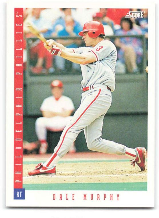 1993 Score #597 Dale Murphy NM-MT  Philadelphia Phillies 