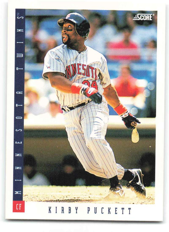 1993 Score #606 Kirby Puckett NM-MT  Minnesota Twins 