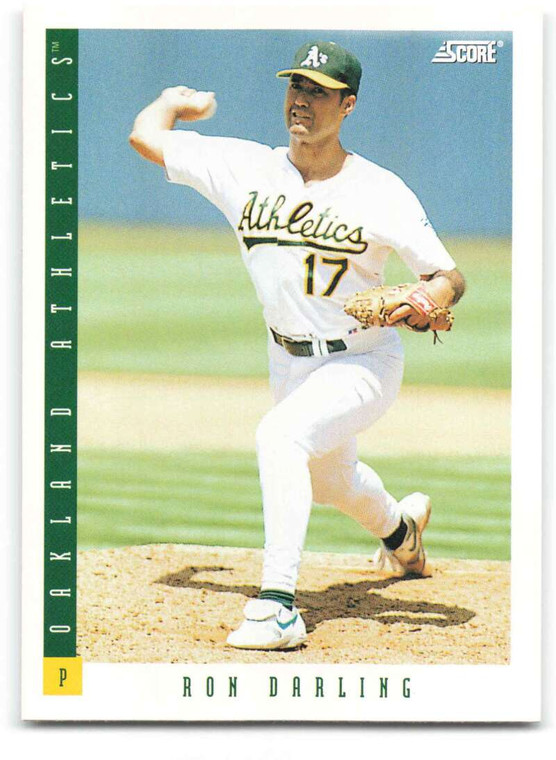 1993 Score #619 Ron Darling NM-MT  Oakland Athletics 