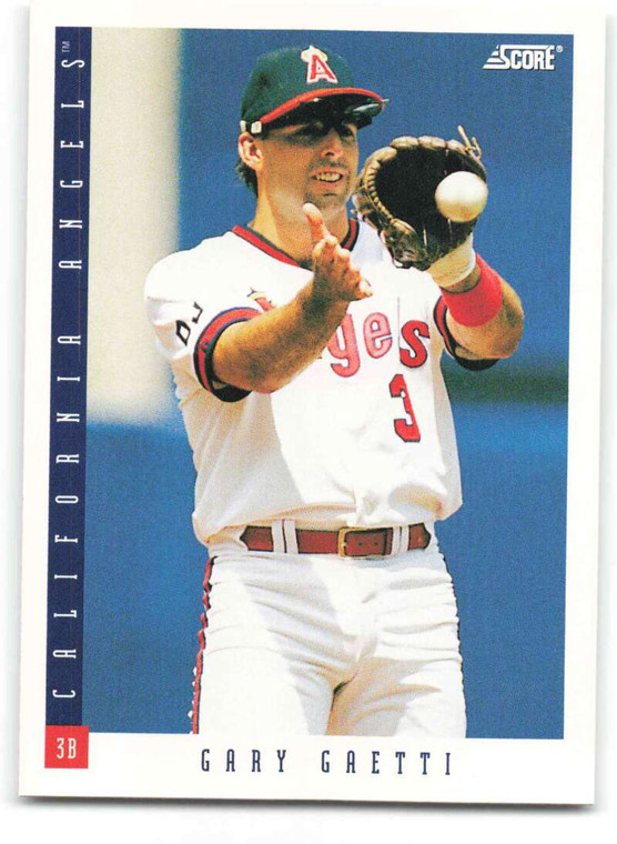1993 Score #644 Gary Gaetti NM-MT  California Angels 