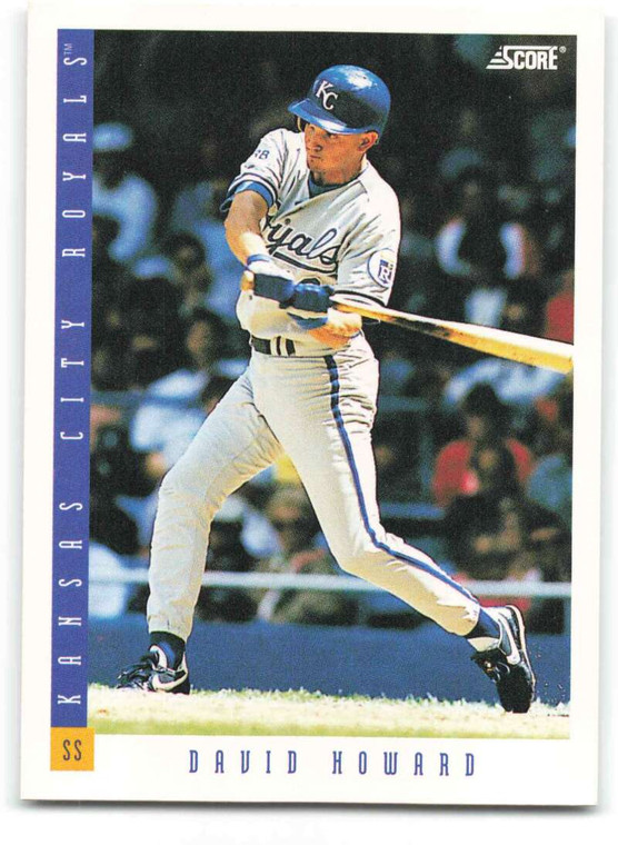 1993 Score #645 David Howard NM-MT  Kansas City Royals 