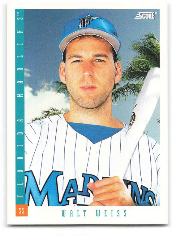 1993 Score #659 Walt Weiss NM-MT  Florida Marlins 