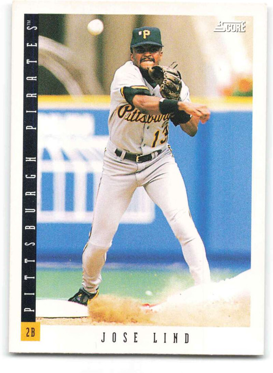 1993 Score #660 Jose Lind NM-MT  Pittsburgh Pirates 