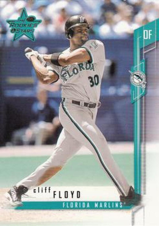 2001 Leaf Rookies & Stars #4 Cliff Floyd NM-MT  Florida Marlins 