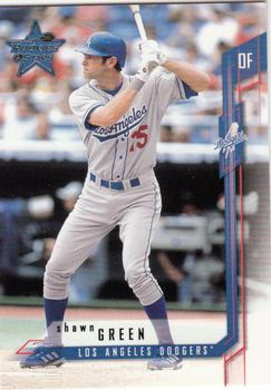 2001 Leaf Rookies & Stars #15 Shawn Green NM-MT  Los Angeles Dodgers 