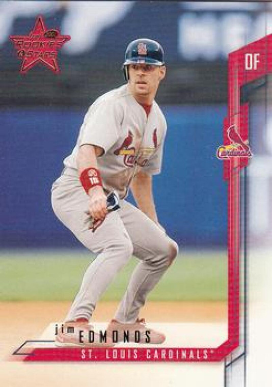 2001 Leaf Rookies & Stars #61 Jim Edmonds NM-MT  St. Louis Cardinals 
