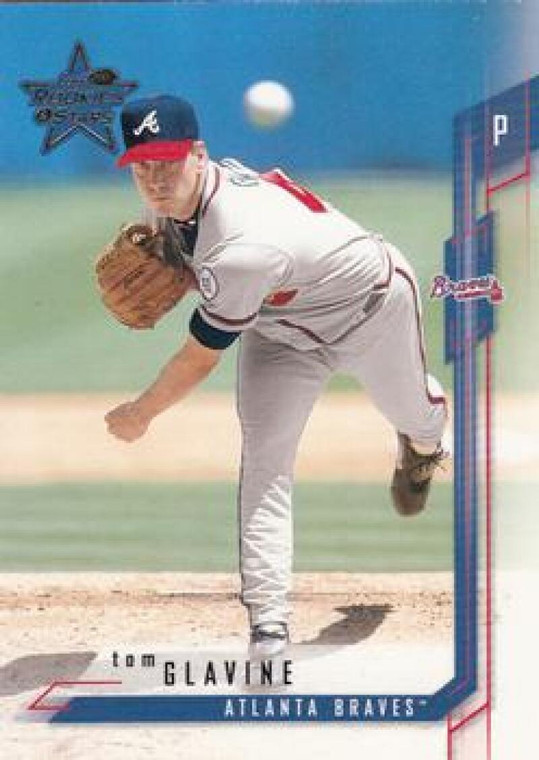 2001 Leaf Rookies & Stars #63 Tom Glavine NM-MT  Atlanta Braves 