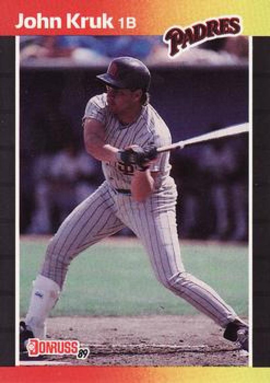 1989 Donruss #86 John Kruk NM-MT San Diego Padres 