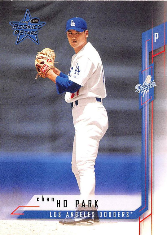 2001 Leaf Rookies & Stars #50 Chan Ho Park NM-MT  Los Angeles Dodgers 