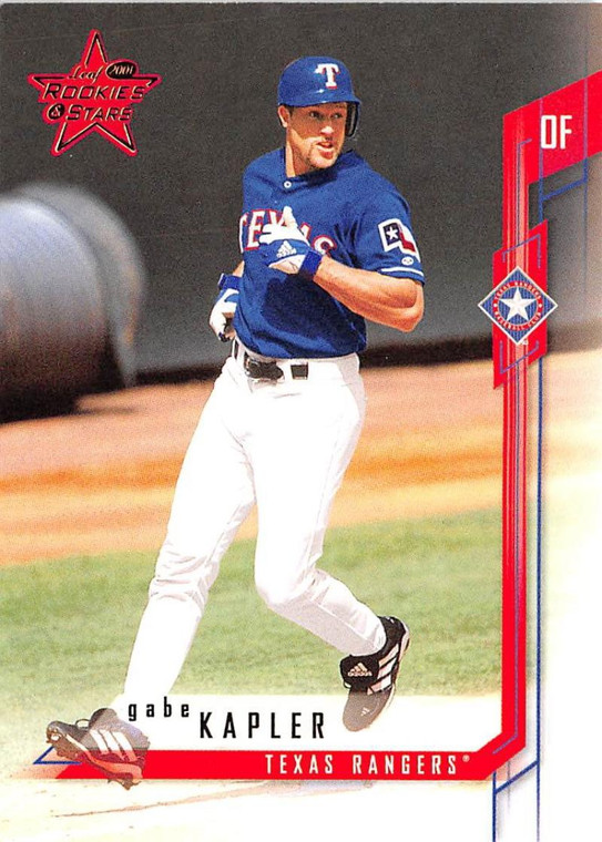 2001 Leaf Rookies & Stars #59 Gabe Kapler NM-MT  Texas Rangers 