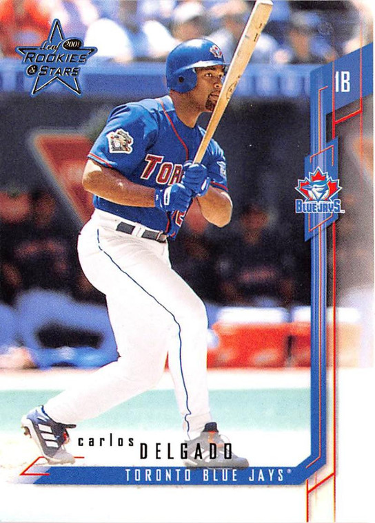 2001 Leaf Rookies & Stars #76 Carlos Delgado NM-MT  Toronto Blue Jays 