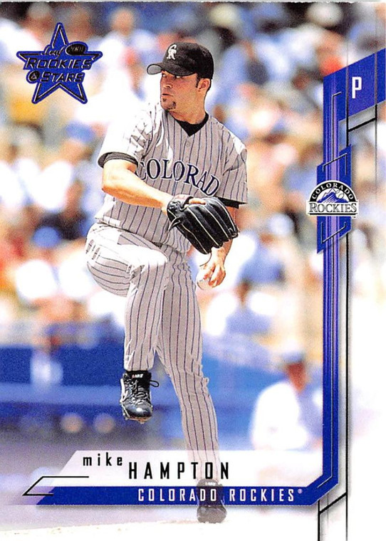 2001 Leaf Rookies & Stars #77 Mike Hampton NM-MT  Colorado Rockies 
