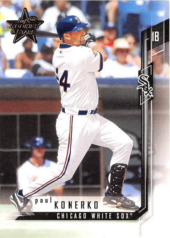 2001 Leaf Rookies & Stars #79 Paul Konerko NM-MT  Chicago White Sox 