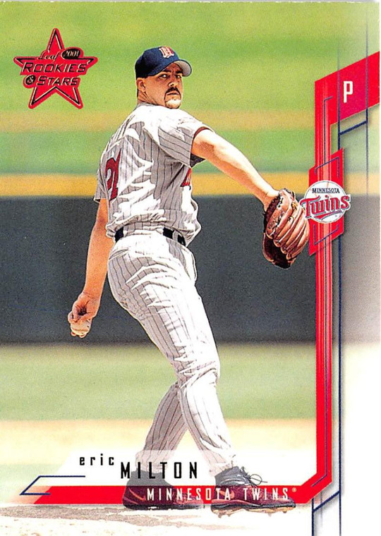 2001 Leaf Rookies & Stars #84 Eric Milton NM-MT  Minnesota Twins 