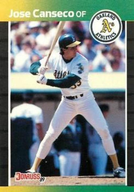 1989 Donruss #91 Jose Canseco NM-MT Oakland Athletics 