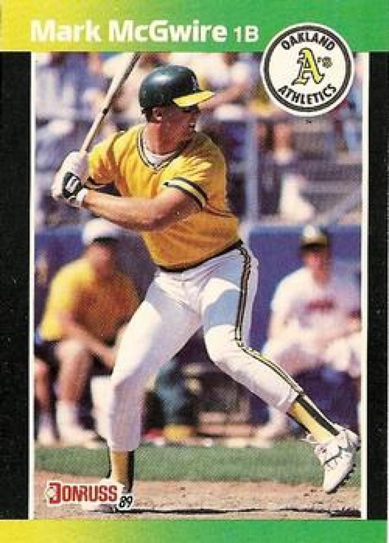 1989 Donruss #95 Mark McGwire NM-MT Oakland Athletics 
