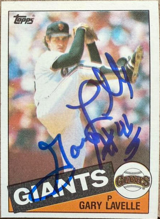 Gary Lavelle Autographed 1985 Topps #462