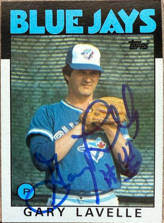 Gary Lavelle Autographed 1986 Topps #622