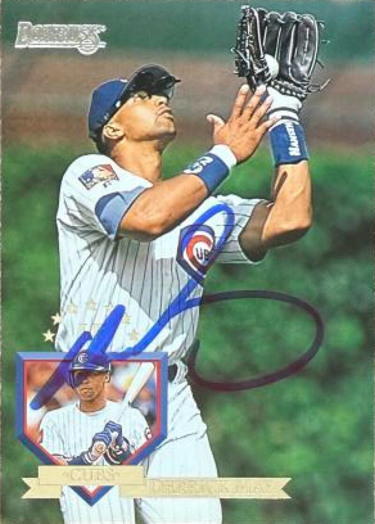 Derrick May Autographed 1995 Donruss #441