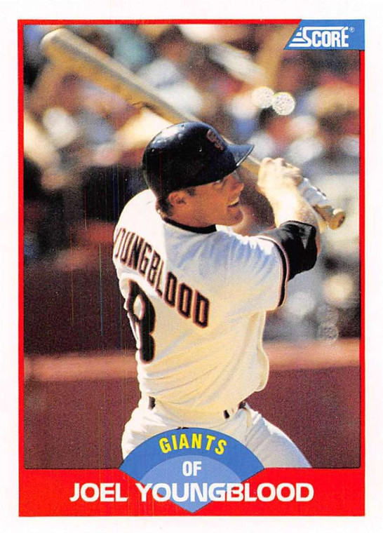 1989 Score #539 Joel Youngblood VG San Francisco Giants 