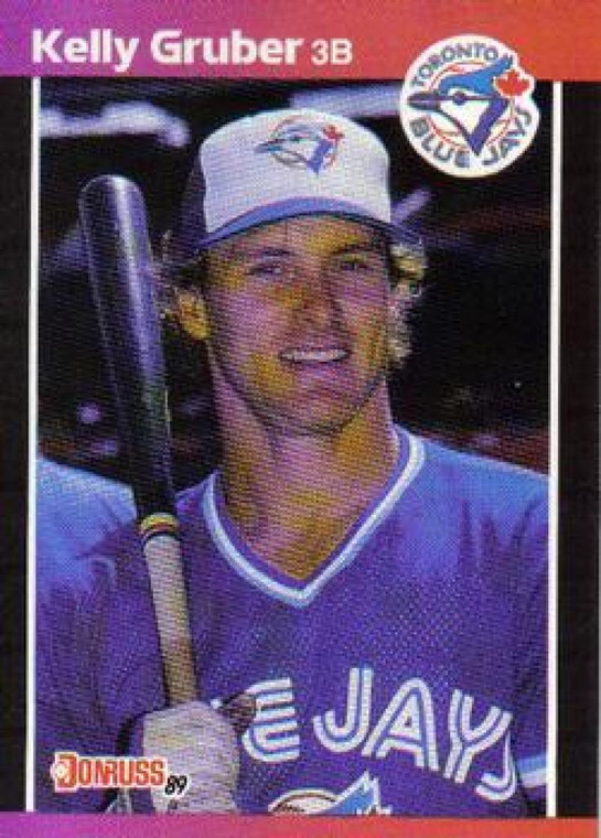 1989 Donruss #113 Kelly Gruber UER NM-MT Toronto Blue Jays 
