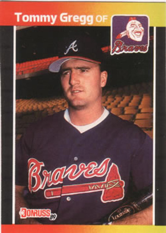 1989 Donruss #121 Tommy Gregg NM-MT Atlanta Braves 