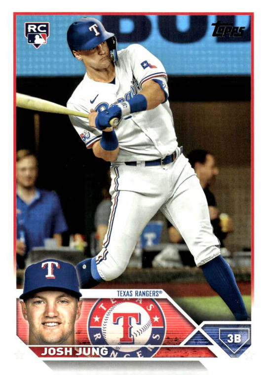 2023 Topps #529 Josh Jung NM-MT  RC Rookie Texas Rangers 