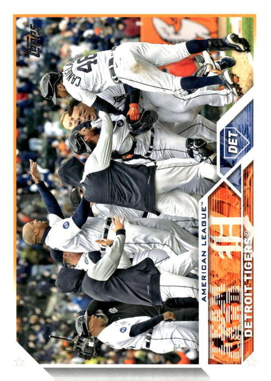 2023 Topps #555 Detroit Tigers NM-MT  
