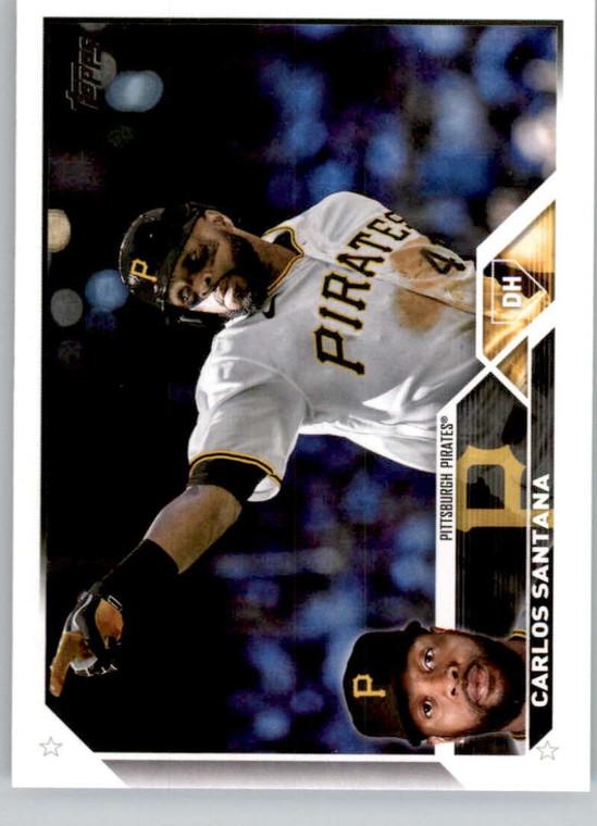 2023 Topps #572 Carlos Santana NM-MT  Pittsburgh Pirates 