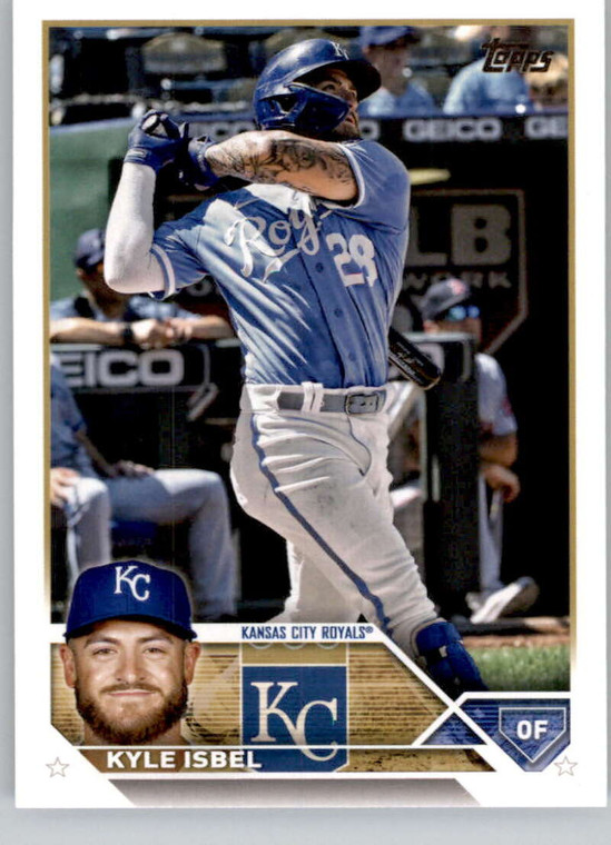 2023 Topps #578 Kyle Isbel NM-MT  Kansas City Royals 