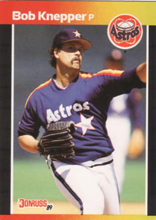 1989 Donruss #123 Bob Knepper NM-MT Houston Astros 