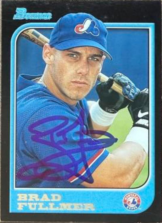 Brad Fullmer Autographed 1997 Bowman #171