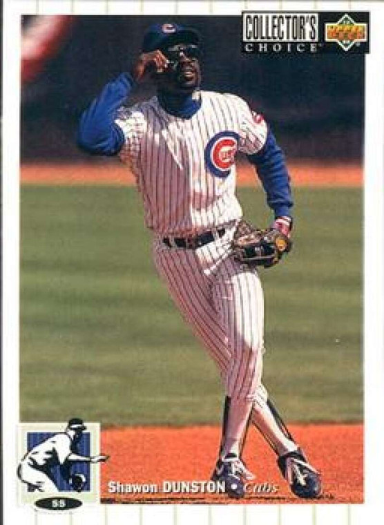 1994 Collector's Choice #363 Shawon Dunston VG Chicago Cubs 