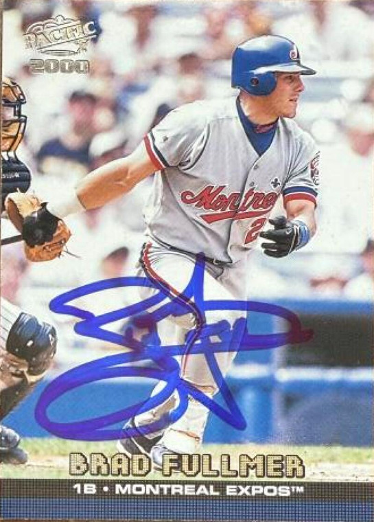 Brad Fullmer Autographed 2000 Pacific #262