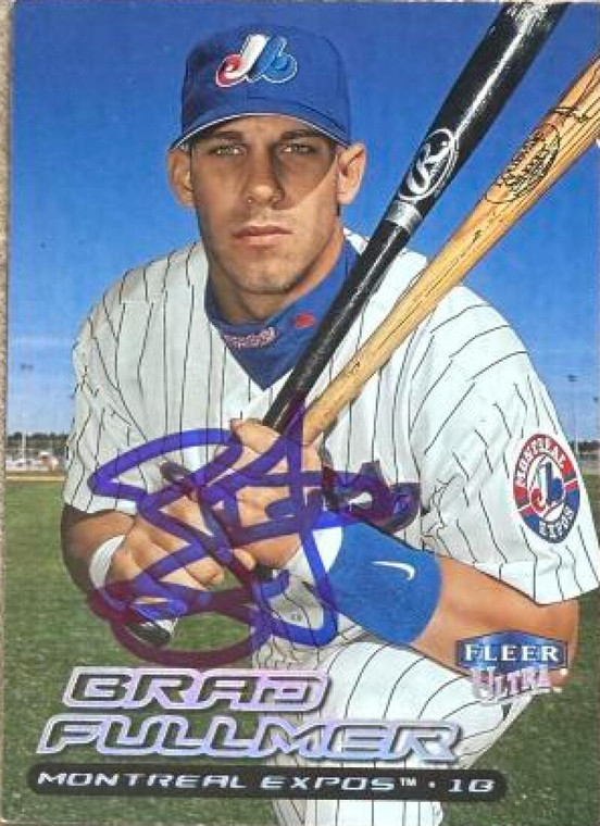 Brad Fullmer Autographed 2000 Fleer Ultra #49  