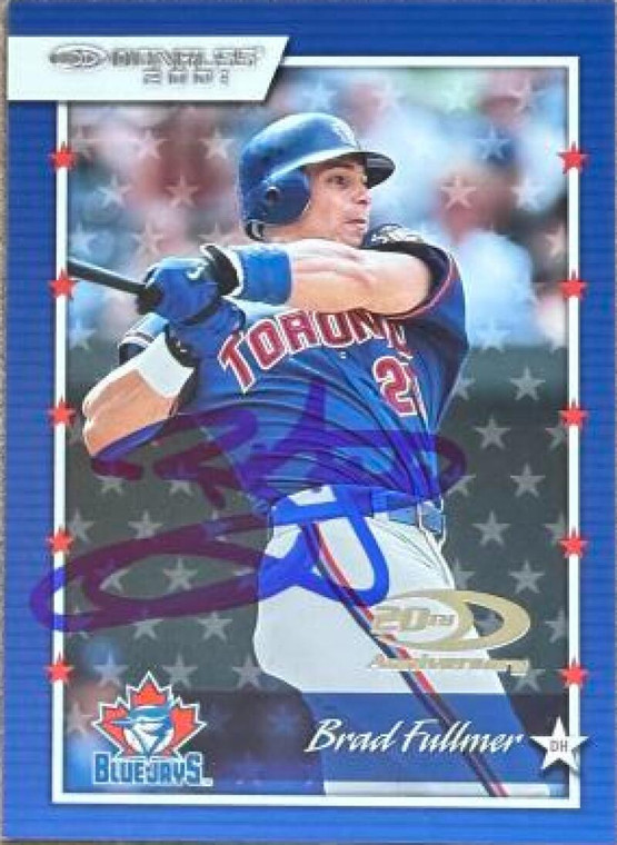 Brad Fullmer Autographed 2001 Donruss #94 