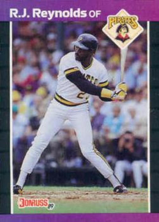 1989 Donruss #134 R.J. Reynolds NM-MT Pittsburgh Pirates 