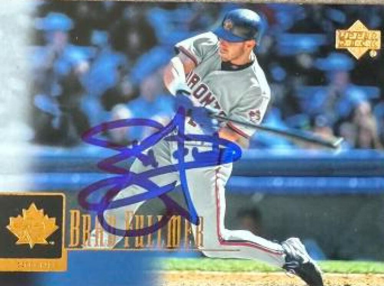 Brad Fullmer Autographed 2001 Upper Deck #64