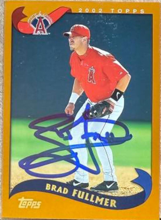 Brad Fullmer Autographed 2002 Topps Traded & Rookies #T78 SP