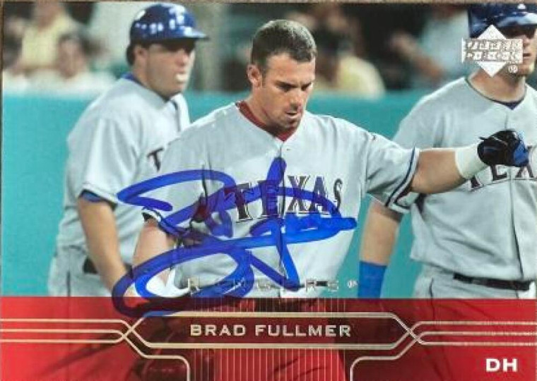 Brad Fullmer Autographed 2005 Upper Deck #198 